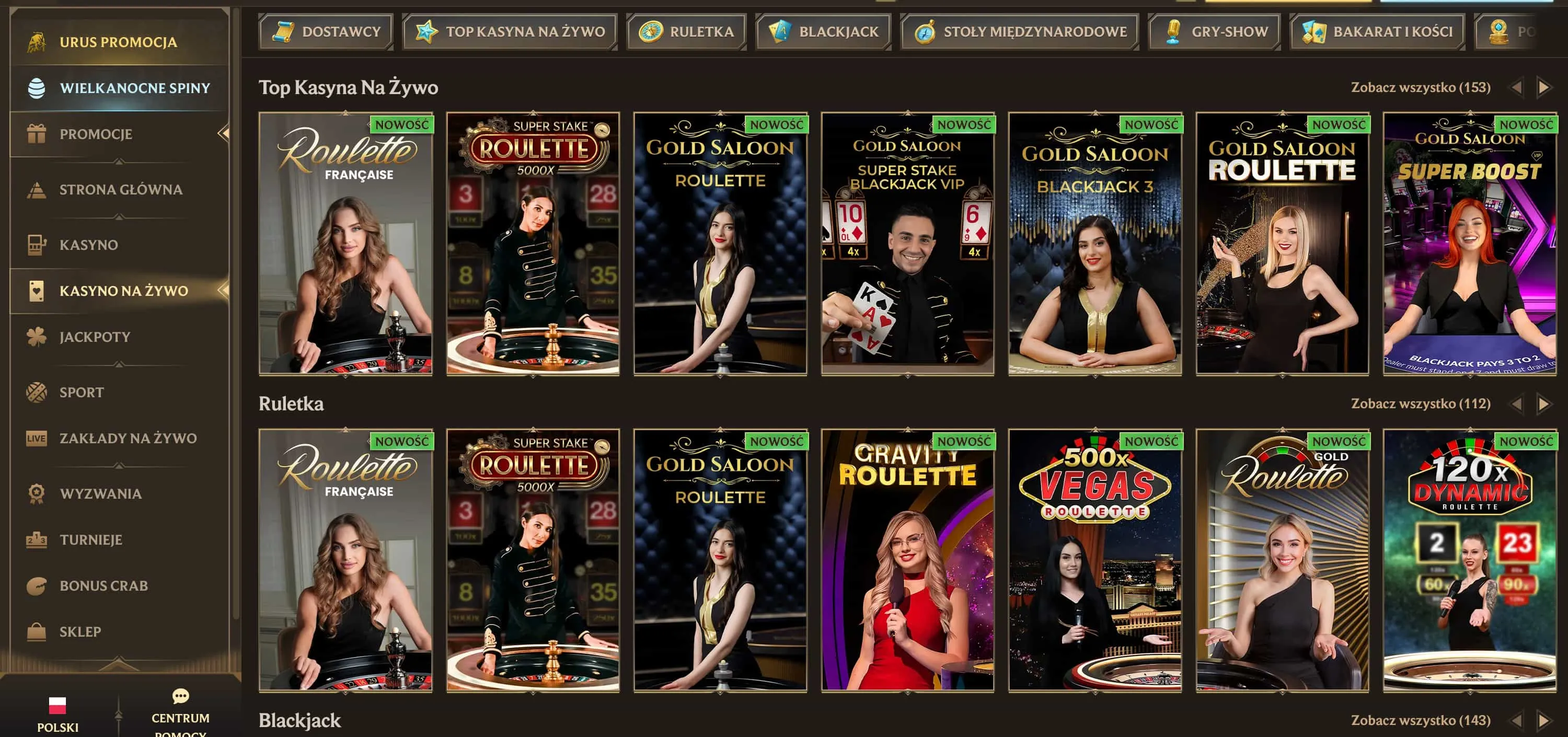 Gry w Realz Casino – pełna oferta rozrywki Gry w Realz Casino – pełna oferta rozrywki